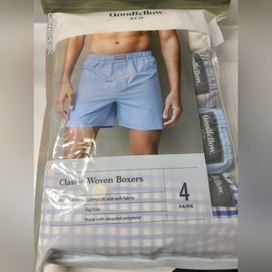 Goodfellow & Co Classic Woven Men's Boxers Small 28/30 Tag Free Assorted Colors